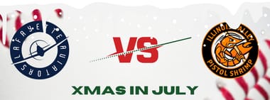 Christmas in July - Lafayette Aviators vs Illinois Valley Pistol Shrimp