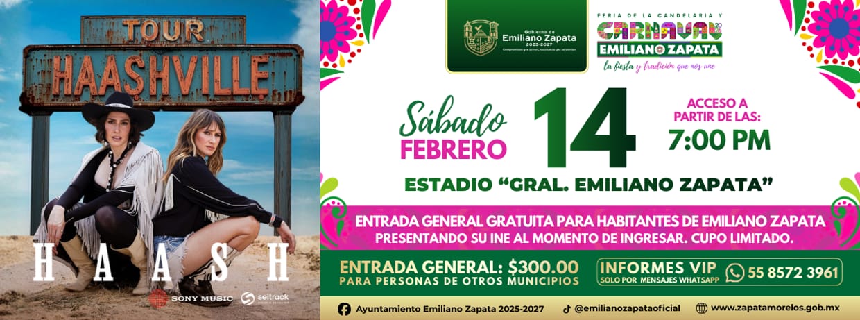 CONCIERTO HA* ASH 14/02/2026