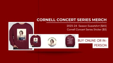Cornell Concert Series Merch
