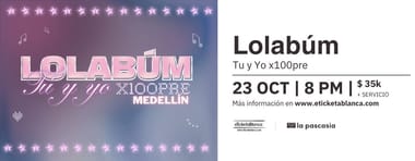 LOLABUM - TU Y YO X100PRE