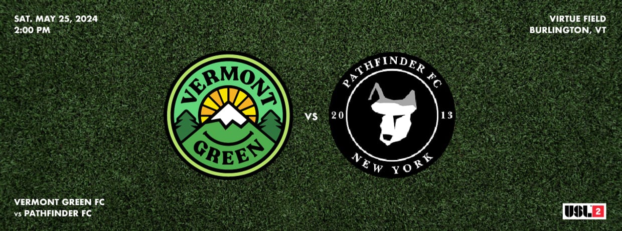 Vermont Green FC vs Pathfinder FC