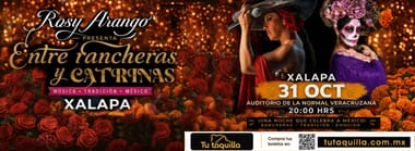 Rosy Arango entre Rancheras y Catrinas en Xalapa