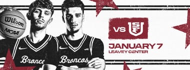 Santa Clara Men's Basketball vs. San Francisco