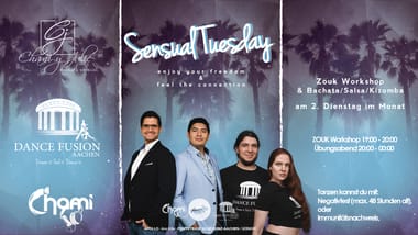 Sensual Tuesday Übungsabend - 1 Areas, 2 DJs