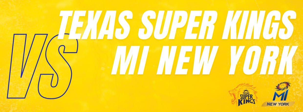 Texas Super Kings vs MI New York