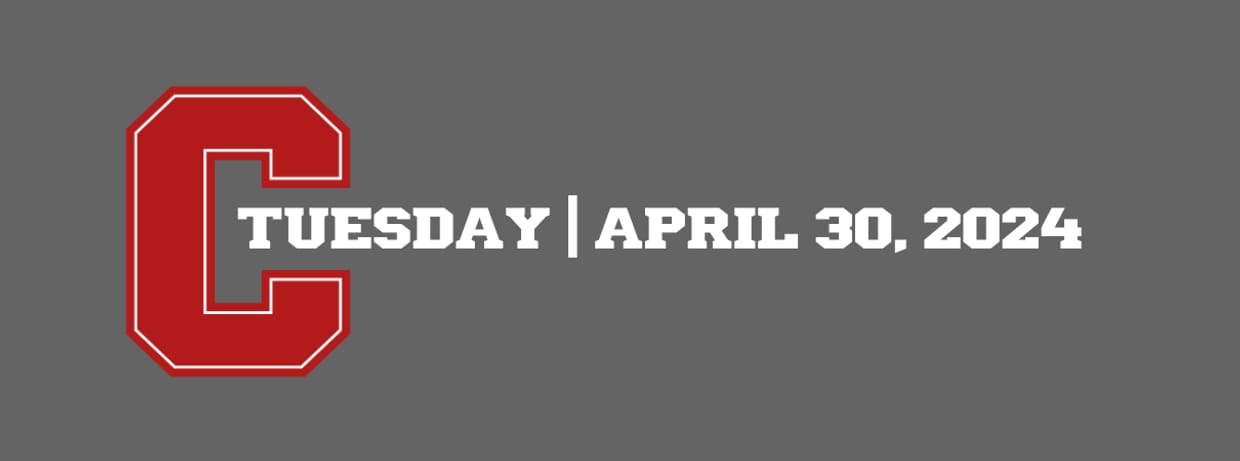 Tuesday | April 30, 2024