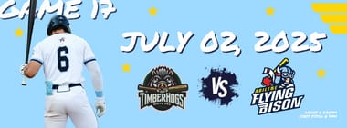 POSTPONED JULY 2ND DOUBLEHEADER - Pineywoods Timberhogs vs. Abilene Flying Bison