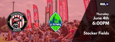 Snohomish United vs FC Olympia