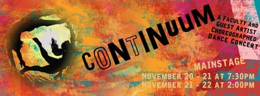 Continuum: A Faculty and Guest Artist Choreographed Dance Concert