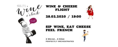 Wine & Cheese Flight