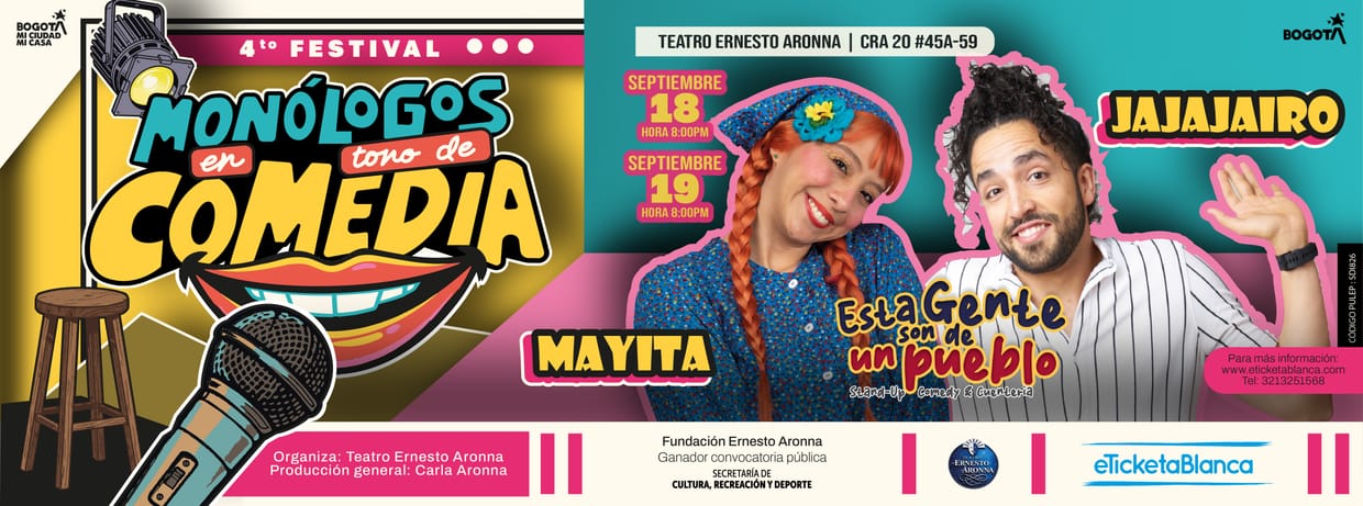 ESTA GENTE SON DE UN PUEBLO- MONOLOGOS EN TONO DE COMEDIA