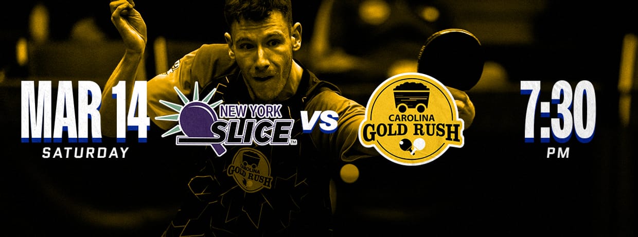 New York Slice vs. Carolina Gold Rush, 7:30 PM