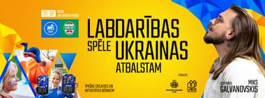 Labdarības spēle Ukrainas atbalstam: RFS - FK Liepāja