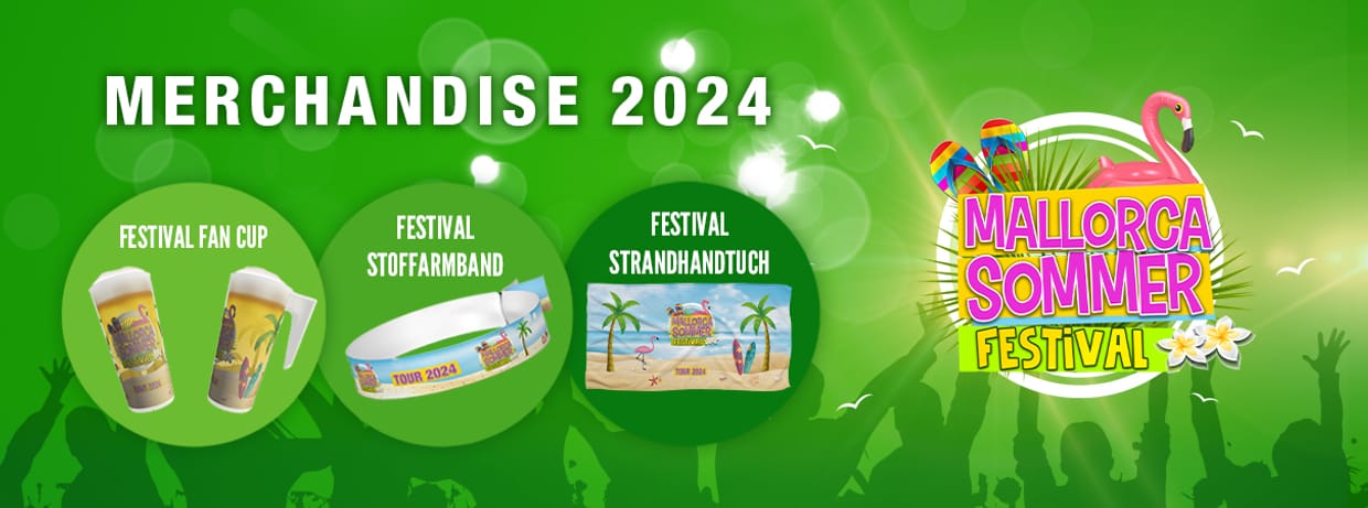 Mallorca Sommer Festival 2024 Merchandise