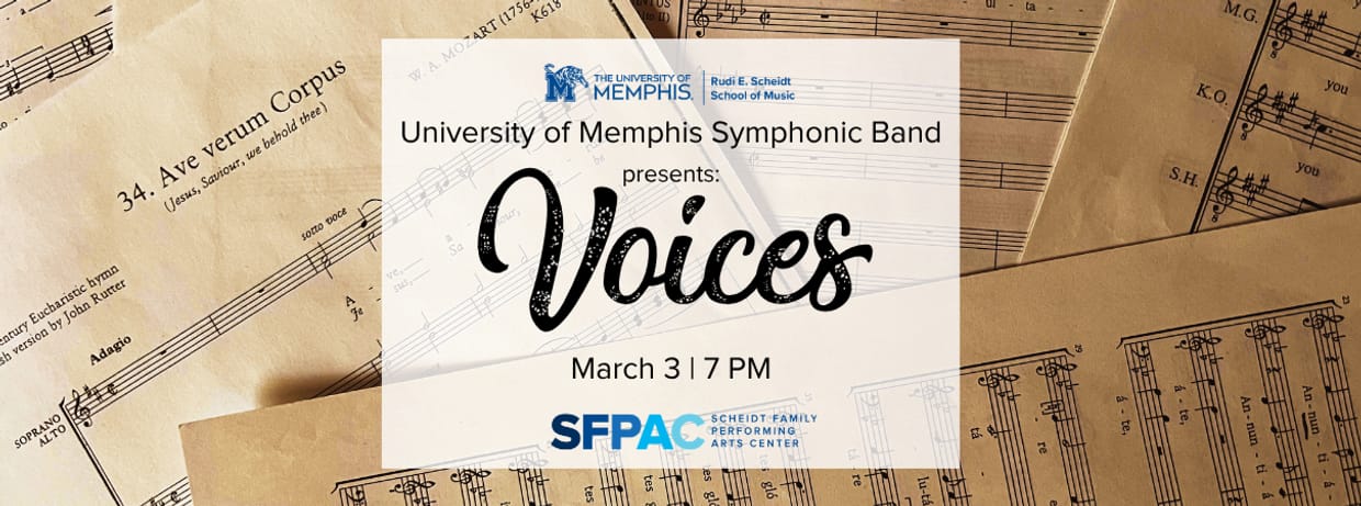 "Voices" University of Memphis Symphonic Band
