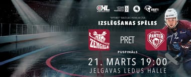 Pusfināla otrā spēle: HK Zemgale/LBTU - HC Panter