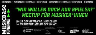 MusicBase on Tour: “Wir wollen doch nur spielen!” - Meetup für Musiker*innen