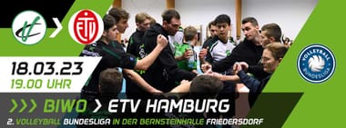 VC Bitterfeld Wolfen vs. ETV Hamburg