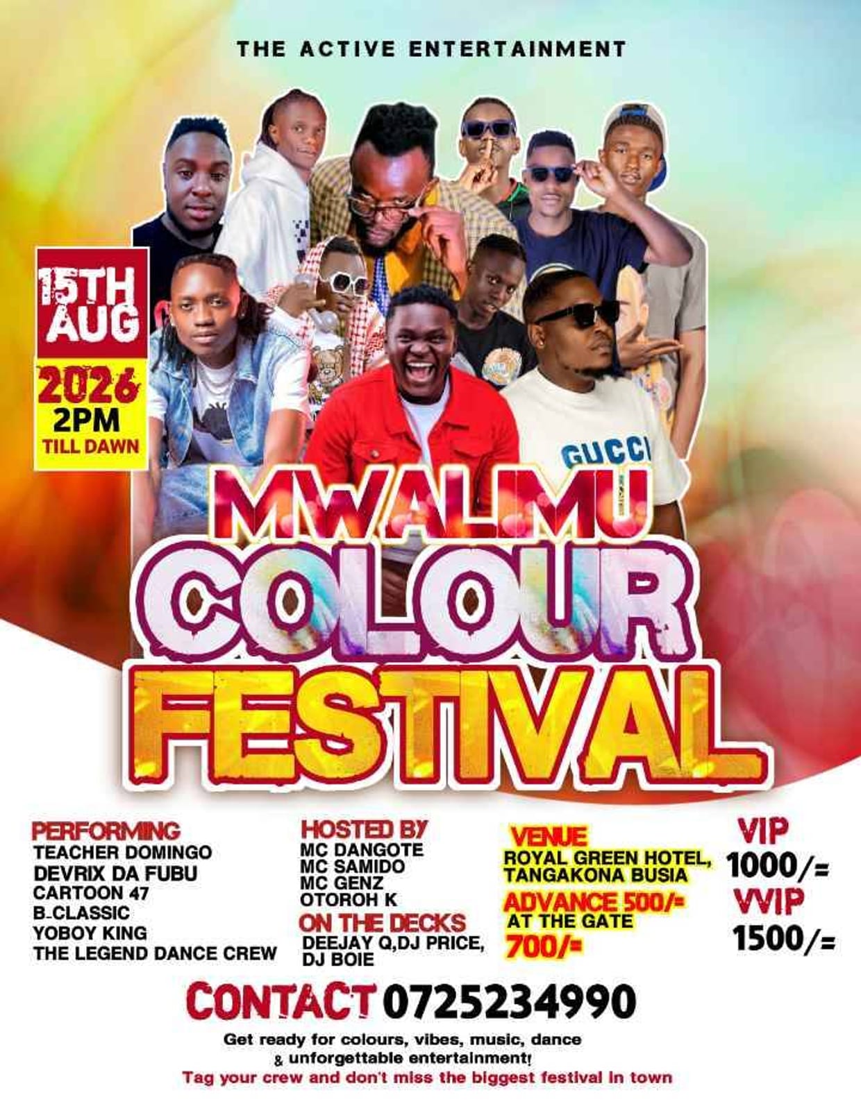 MWALIMU COLOUR FESTIVAL