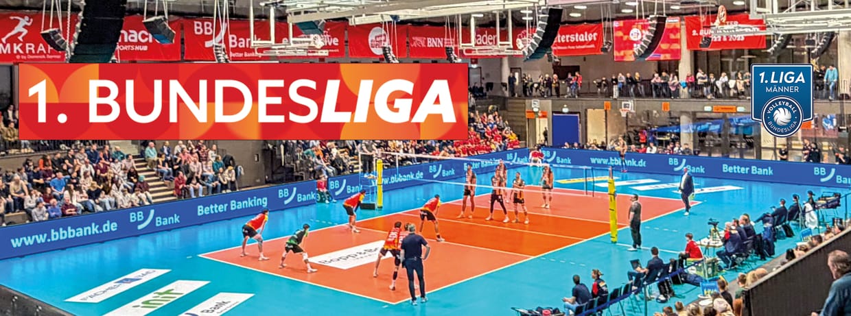 BADEN VOLLEYS vs. WWK Volleys Herrsching