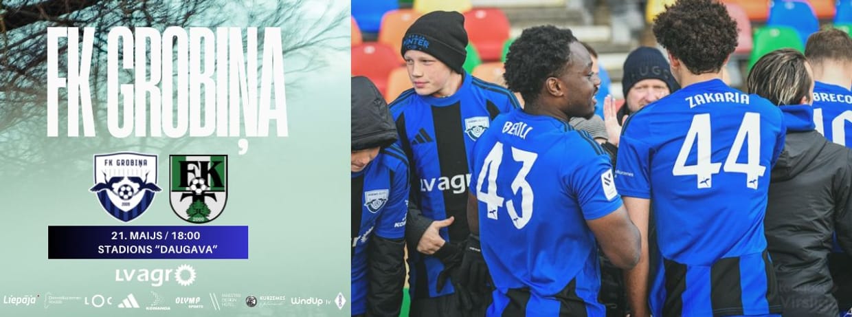 Tonybet Virslīga: FK Grobiņa - FK Tukums 2000