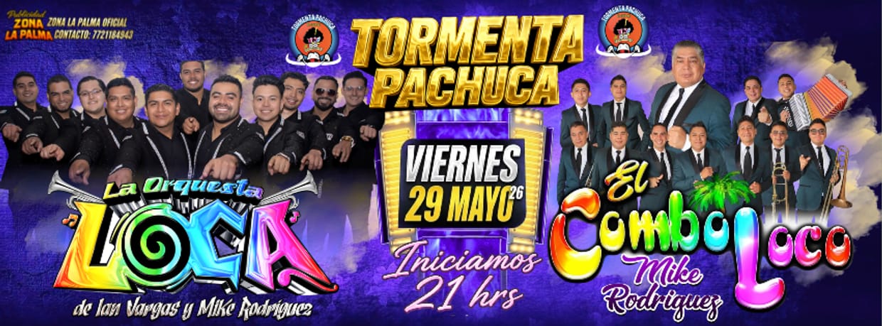 LA ORQUESTA LOCA Y EL COMBO LOCO 29/05/2026