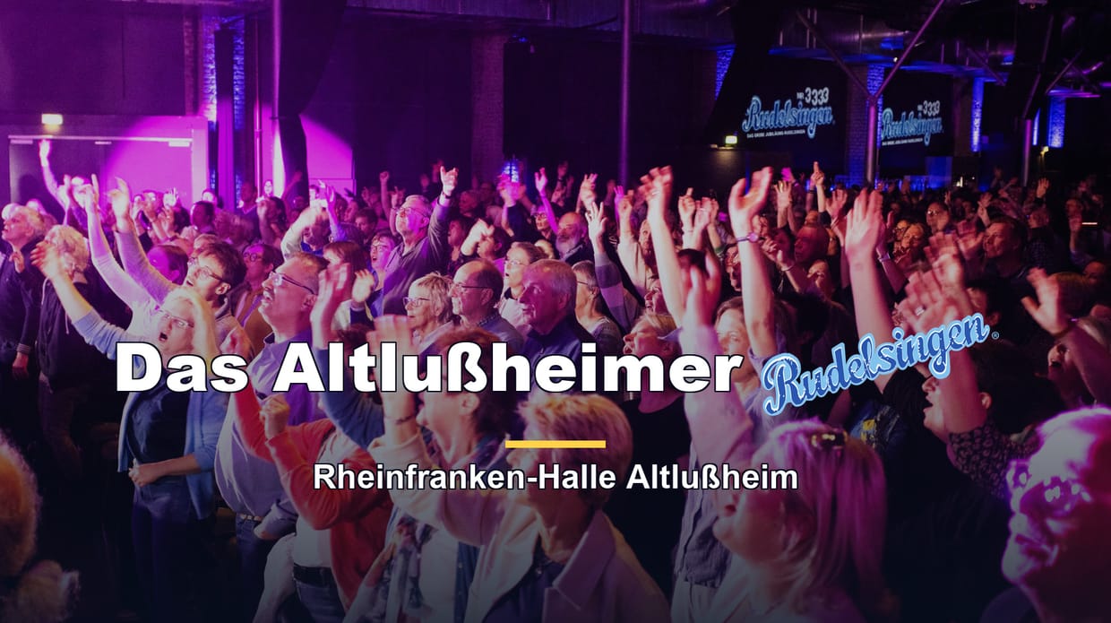 Das 1. Altlußheimer RUDELSINGEN *PREMIERE*