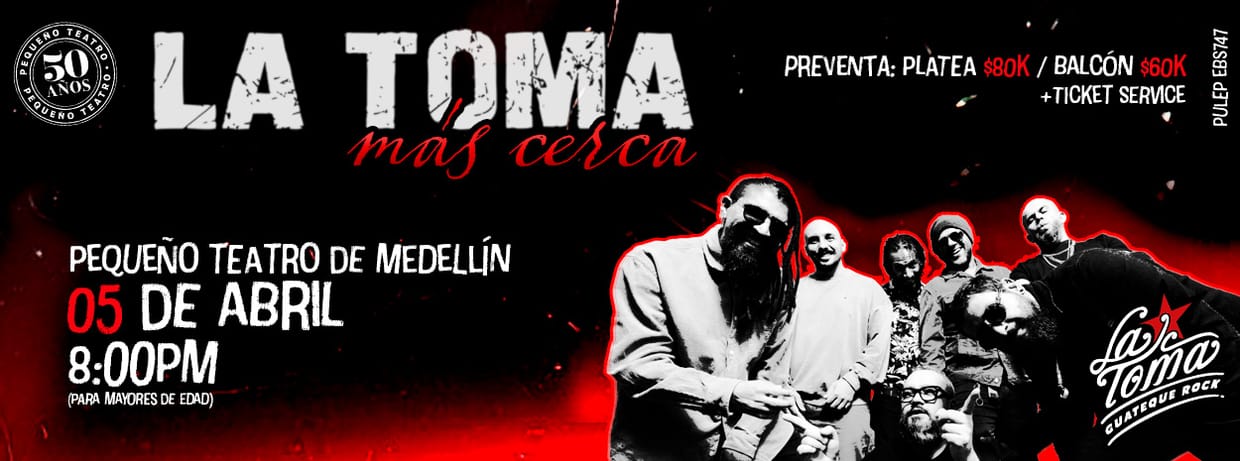 LA TOMA MAS CERCA