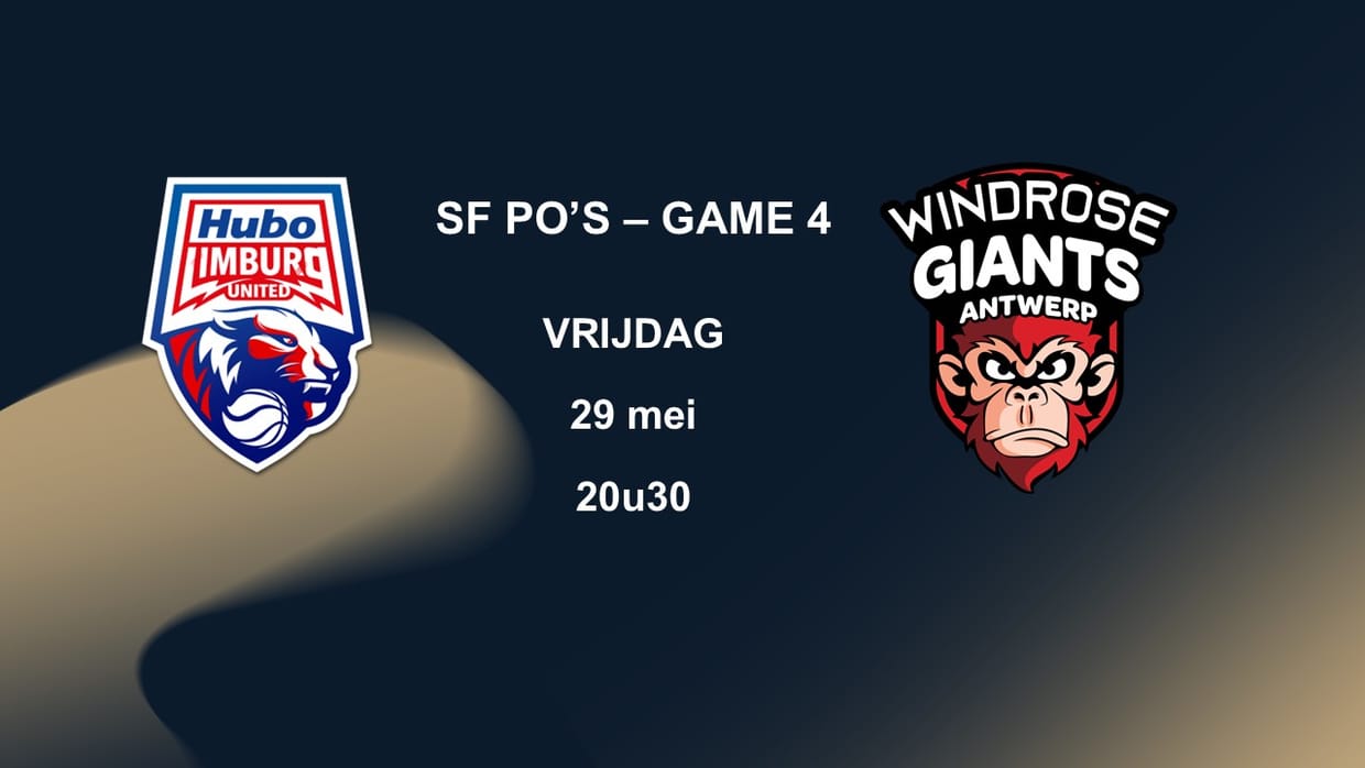 Hubo Limburg United - Antwerp Giants (SF PO - Game 4)