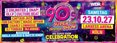 90s Super Show Köln 2027