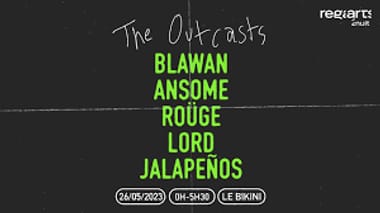 The Outcasts w/ Blawan, Ansome, Roüge & more Copy