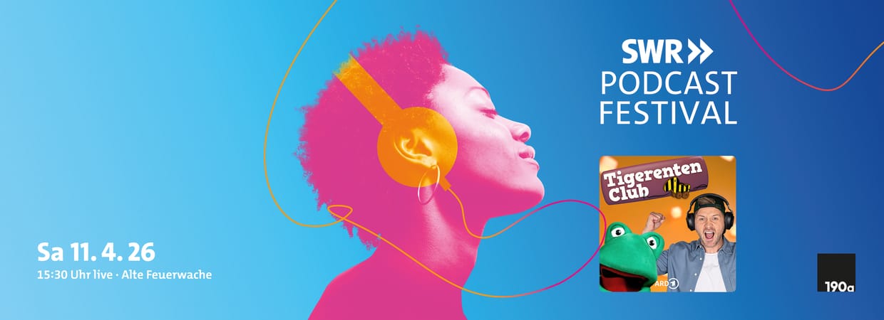 Tigerenten Club live beim SWR Podcastfestival