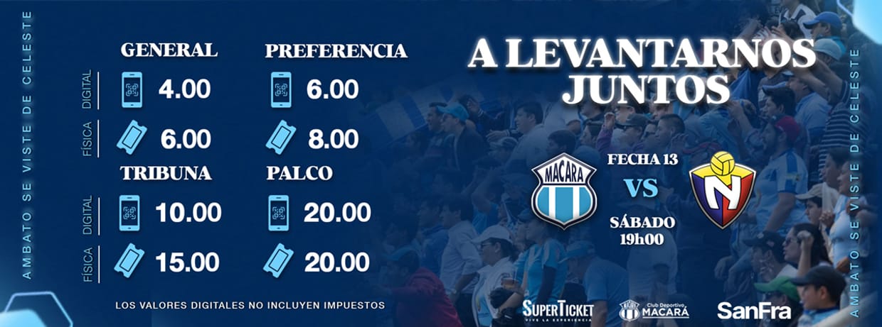HINCHADA LOCAL CD MACARÁ vs CD EL NACIONAL