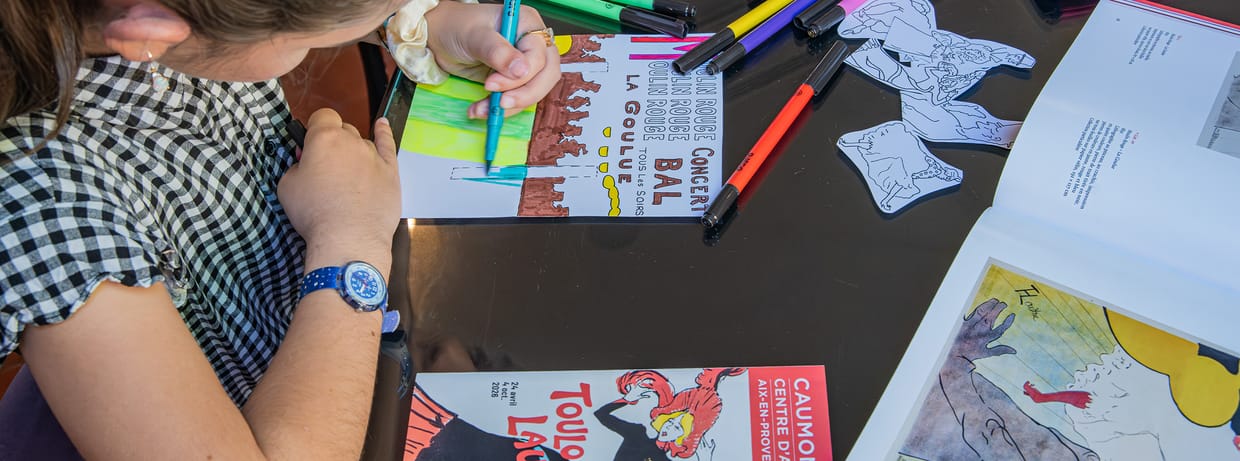 Visite-ateliers pour les enfants "Toulouse-Lautrec, créateur d'icônes"