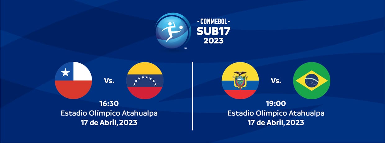 CHILE vs VENEZUELA - ECUADOR vs BRASIL