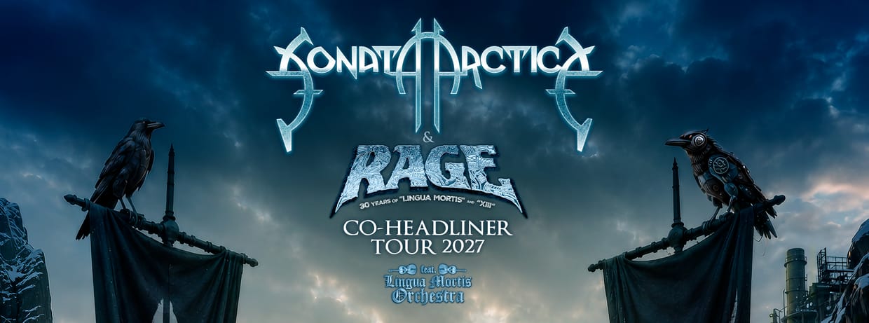Rage & Sonata Arctica - Co-Headliner Tour 2027 Bremen