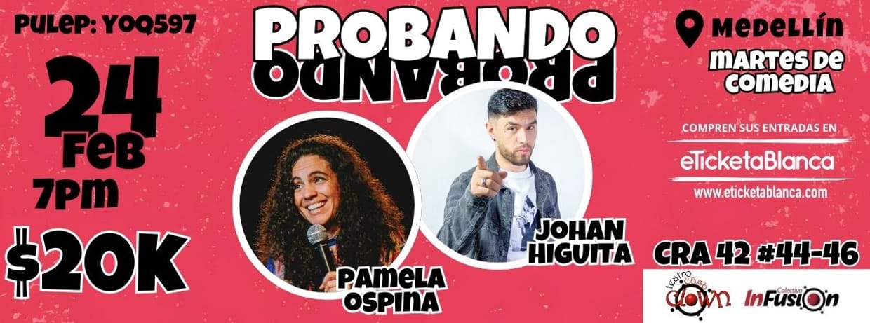PROBANDO PROBANDO COMEDIA