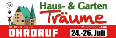 Haus & Garten Träume Burg & Park Ohrdruf
