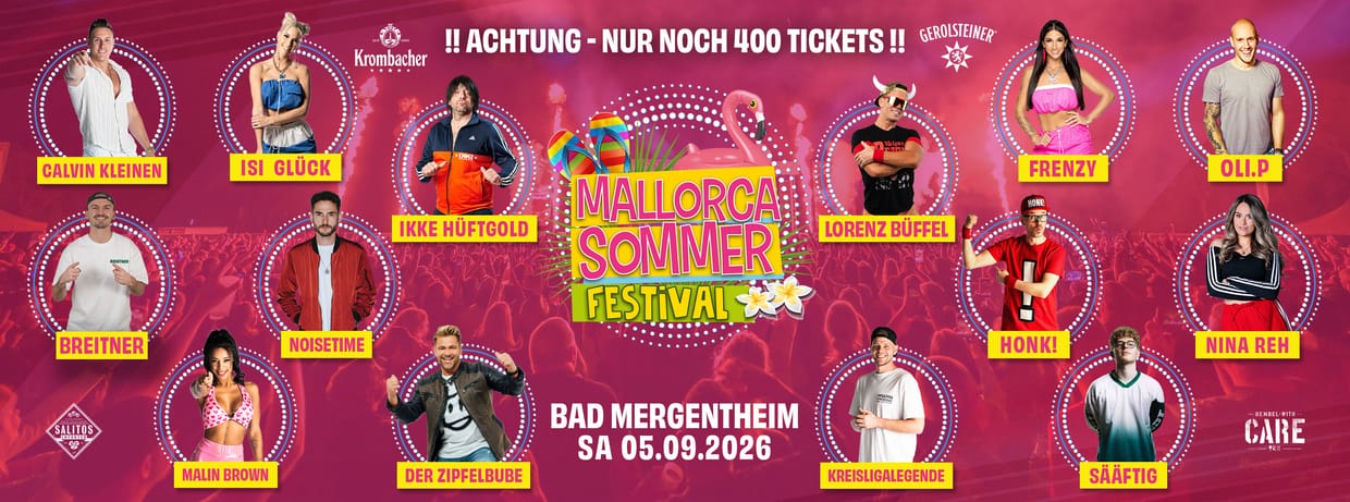 Mallorca Sommer Festival Bad Mergentheim 2026