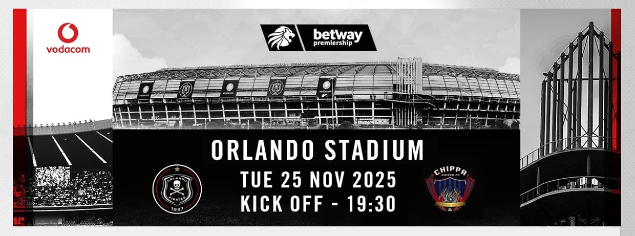 Orlando Pirates FC vs Chippa United FC