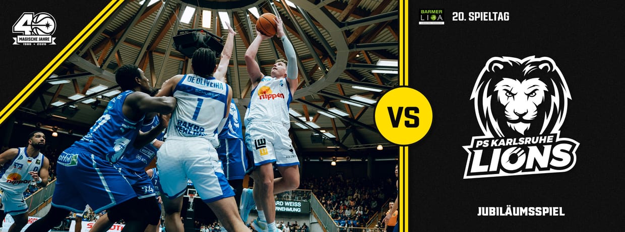 HAKRO Merlins vs. PS Karlsruhe LIONS