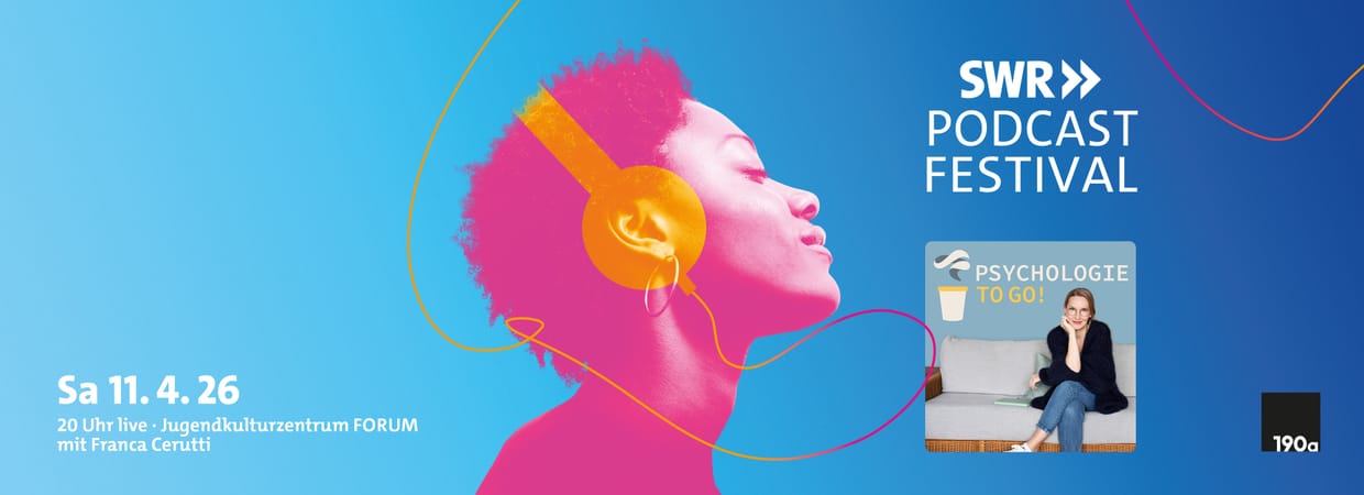 Psychologie to go! live beim SWR Podcastfestival