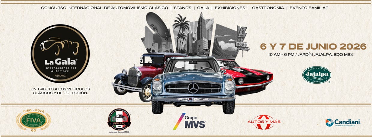LA GALA INTERNACIONAL DEL AUTOMÓVIL 07/06/2026