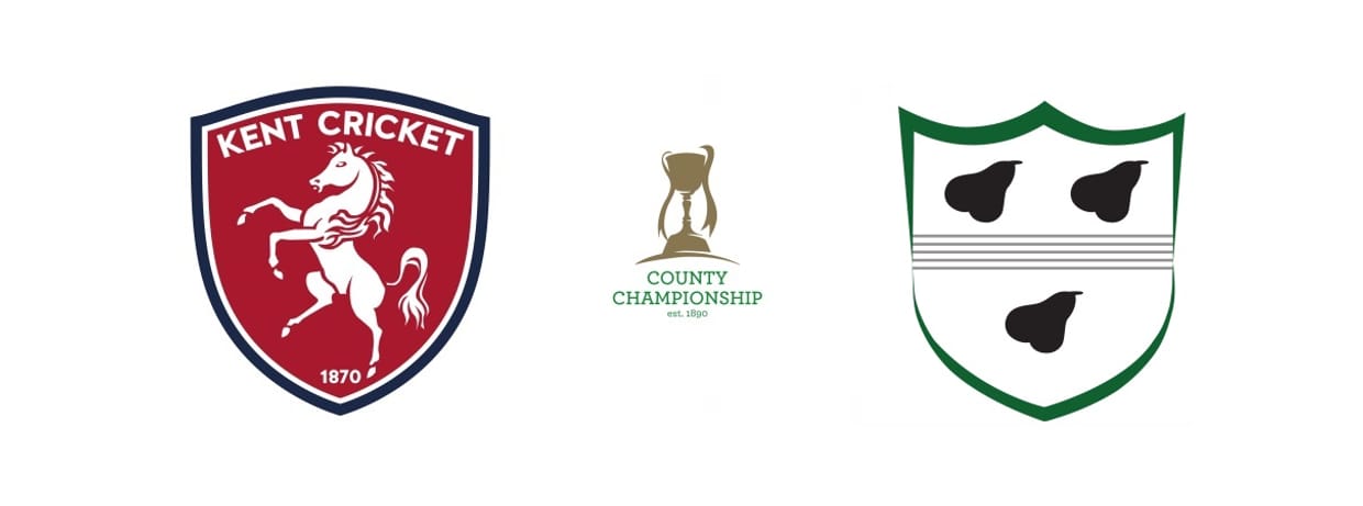 County Championship - Kent vs. Worcestershire - Day 2/4