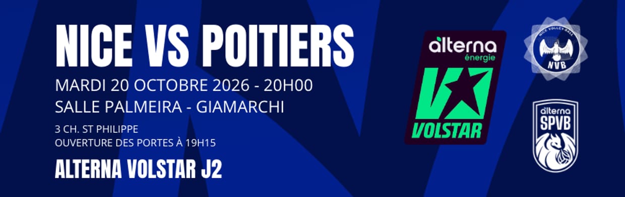 J2-ALTERNA VOLSTAR - NICE-POITIERS