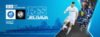 Tonybet Virslīga: RFS - FS Jelgava