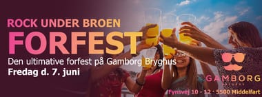 Forfest Til Rock Under Broen Fredag