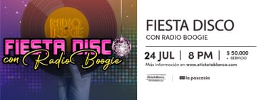 FIESTA DISCO CON RADIO BOOGIE