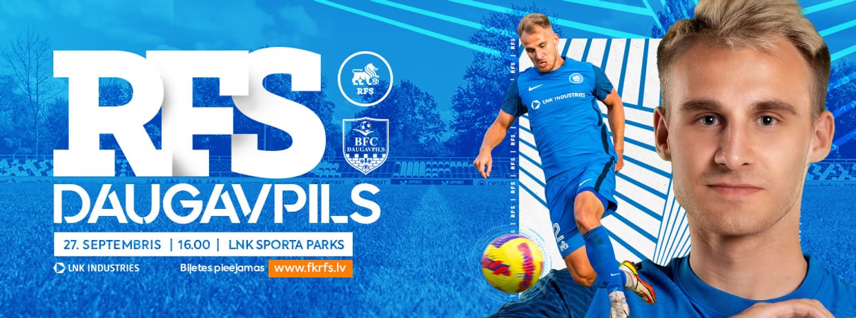 Optibet virslīga: RFS - BFC Daugavpils