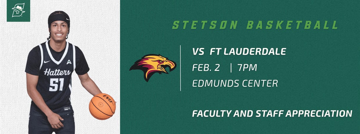Stetson Men's Basketball vs Fort Lauderdale